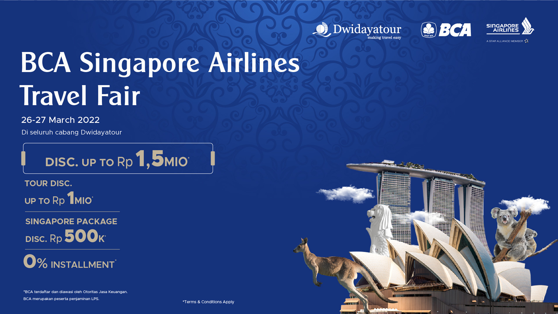 Singapore Airlines Travel Fair Inspirasi Perjalanan Nyaman Anda