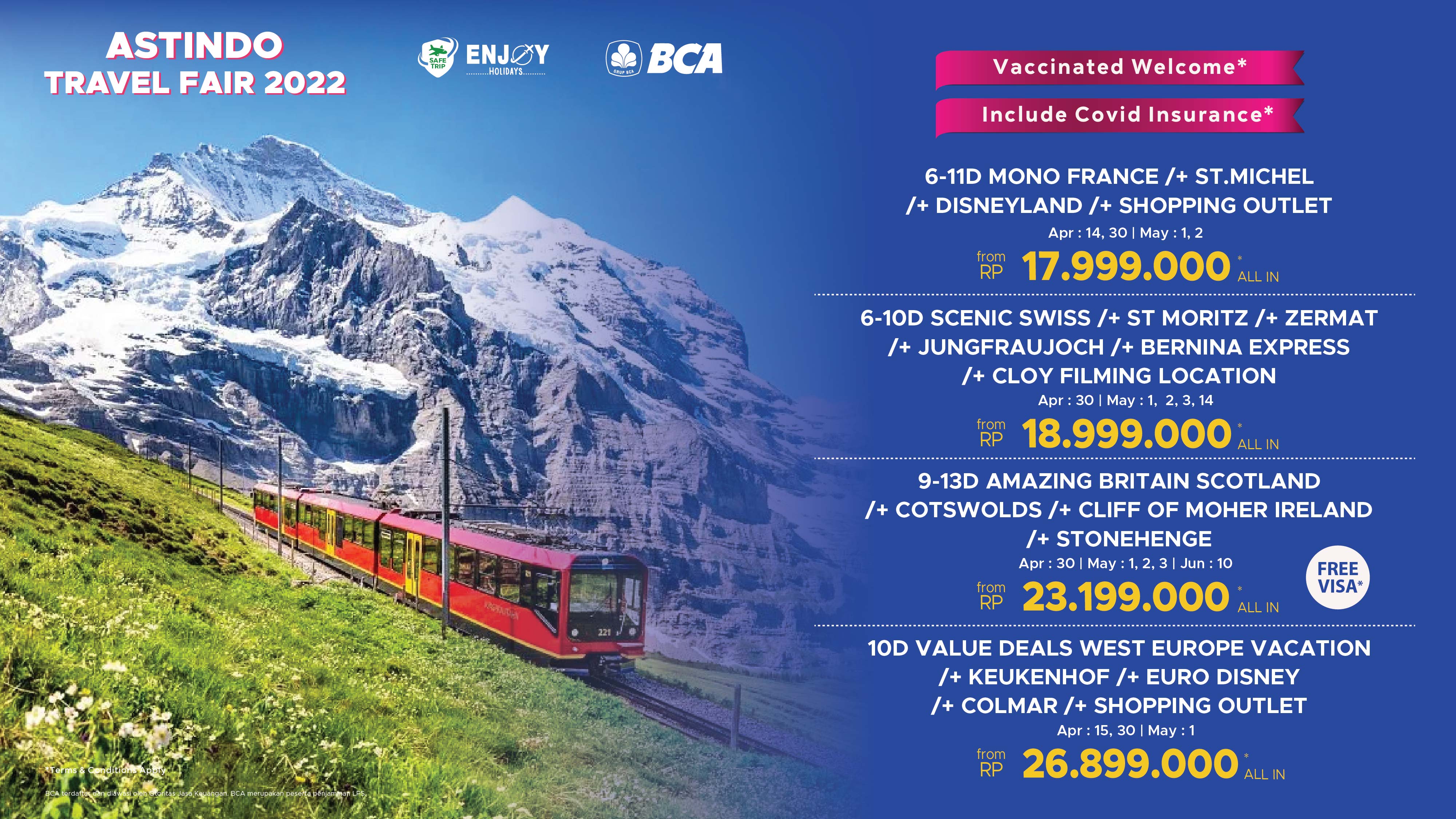 Swiss Tour 2022 murah