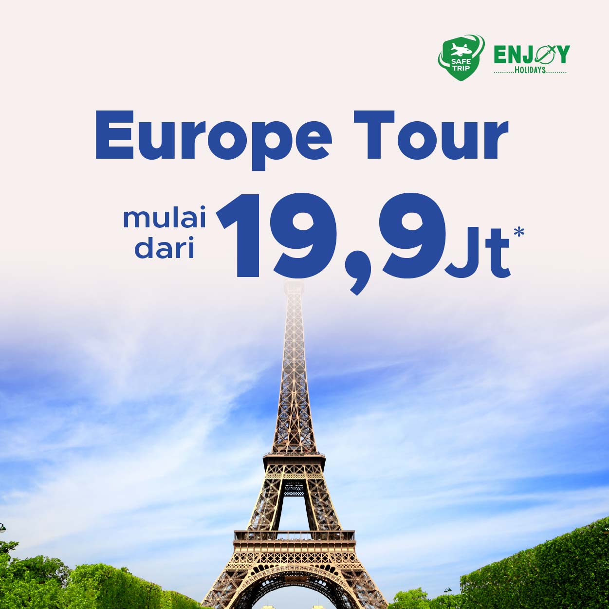Tour Eropa murah nyaman