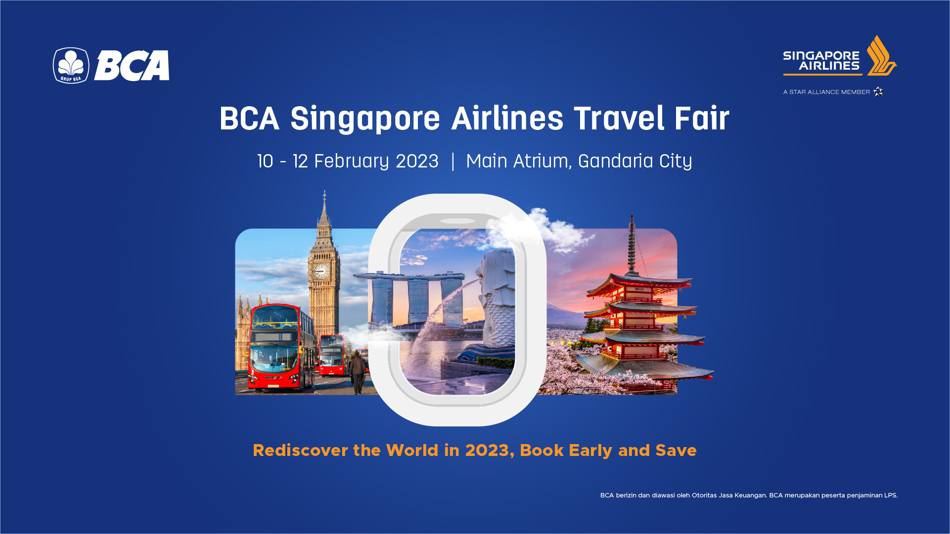 Dwidayatour Singapore Airlines Travel Fair Februari 2023